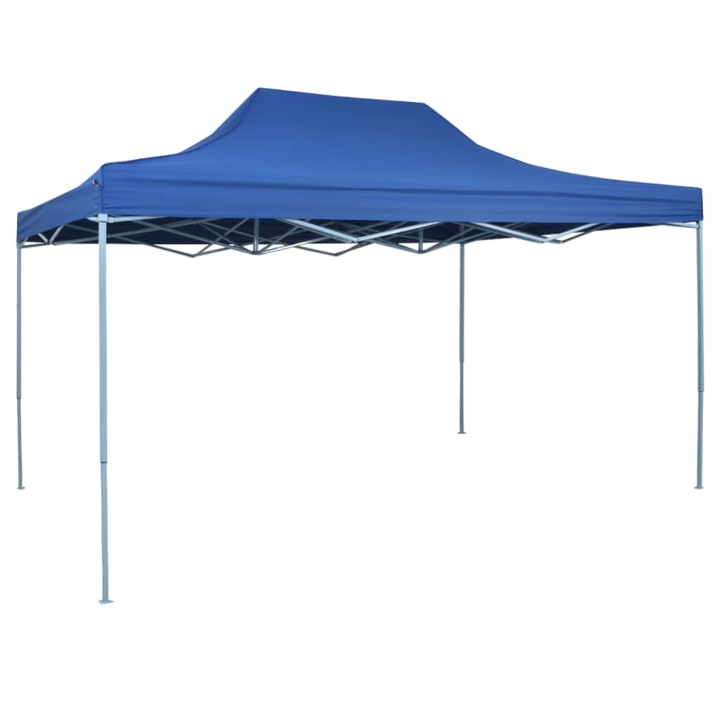 Tenda Pieghevole Pop-Up 3x4,5 m Blu - homemem39