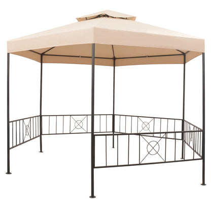 Gazebo Padiglione Tenda da Giardino 323x265 cm - homemem39