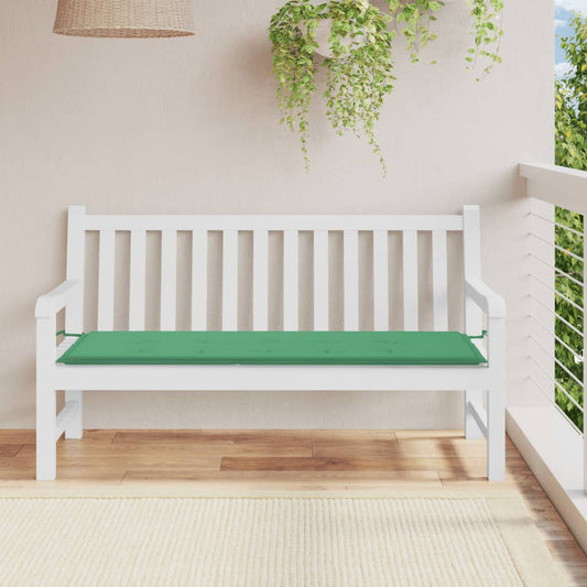 Cuscino per Panca Verde 150x50x3 cm in Tessuto Oxford - homemem39