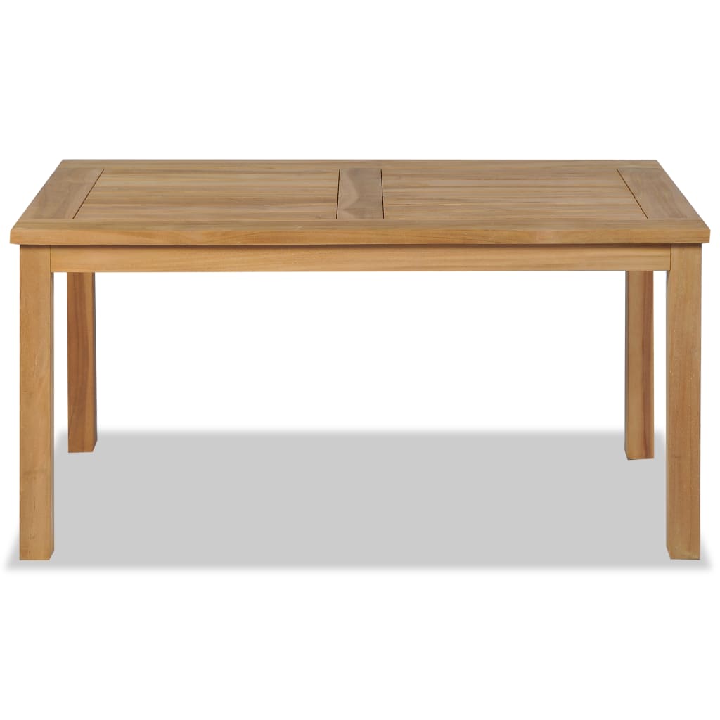 Tavolino da Salotto in Legno di Teak 90x50x45 cm - homemem39