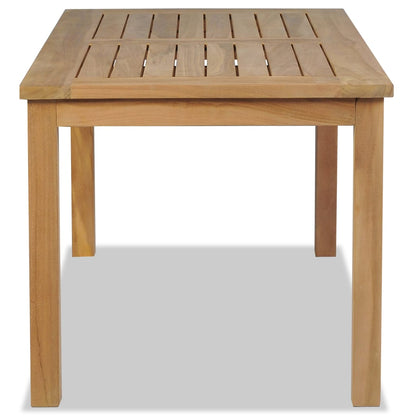 Tavolino da Salotto in Legno di Teak 90x50x45 cm - homemem39