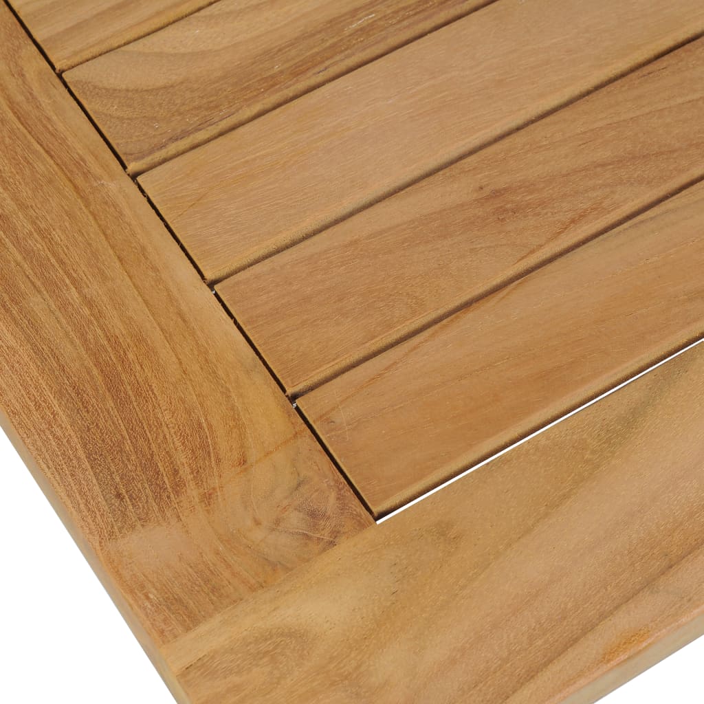 Tavolino da Salotto in Legno di Teak 90x50x45 cm - homemem39