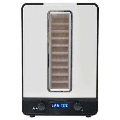 Disidratatore Alimentare con 10 Vassoi 550 W Bianco - homemem39