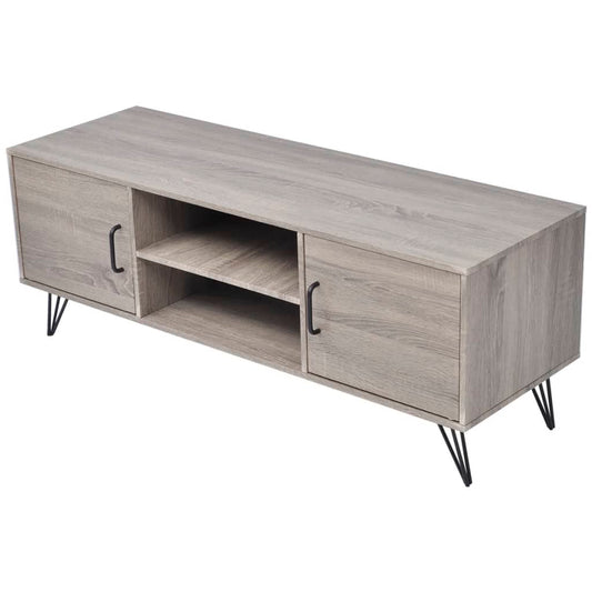 Mobile Porta TV 120x40x45 cm Grigio - homemem39