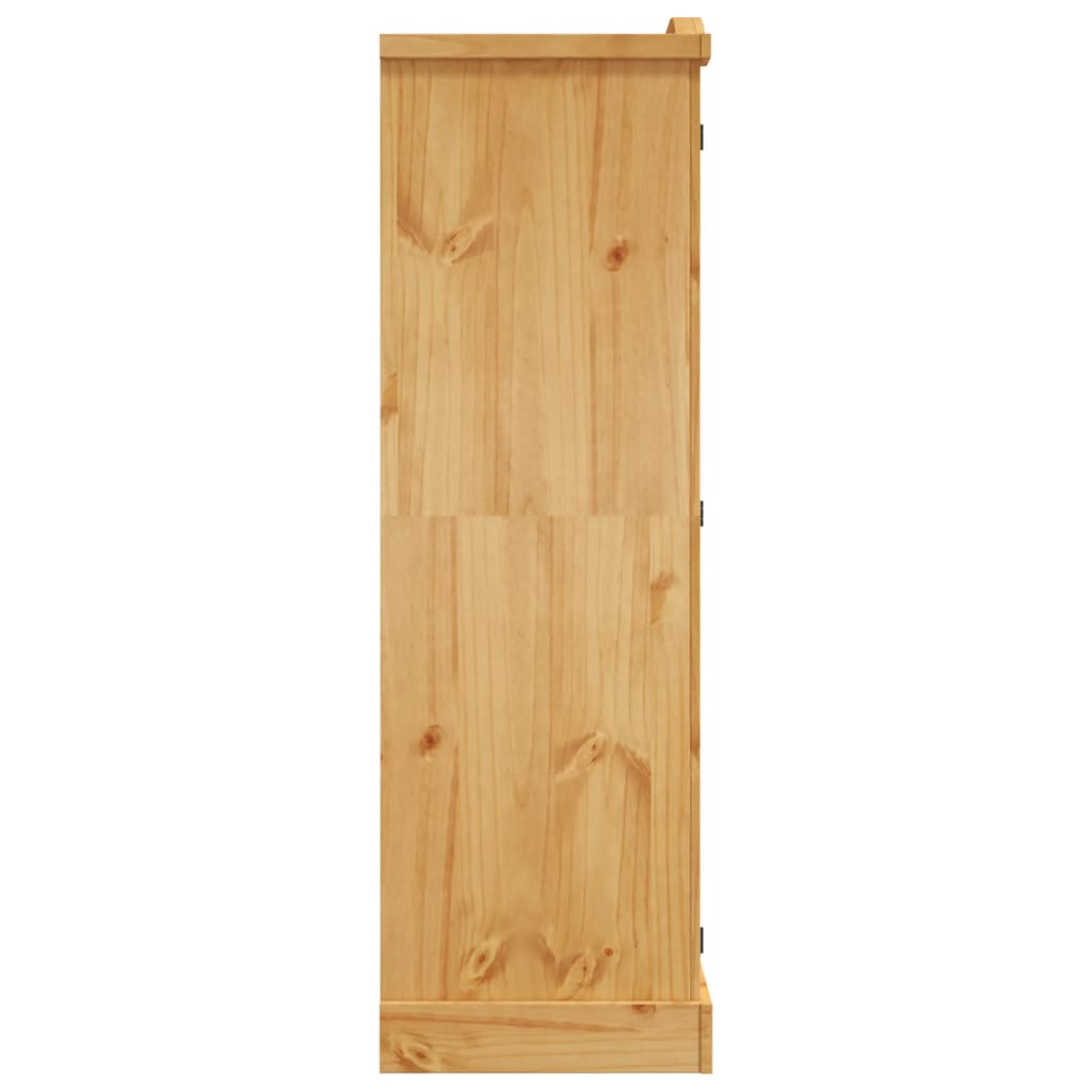 vidaXL Armadio in Legno di Pino Messicano Corona Range 3 Ante - homemem39