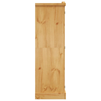 vidaXL Armadio in Legno di Pino Messicano Corona Range 3 Ante - homemem39