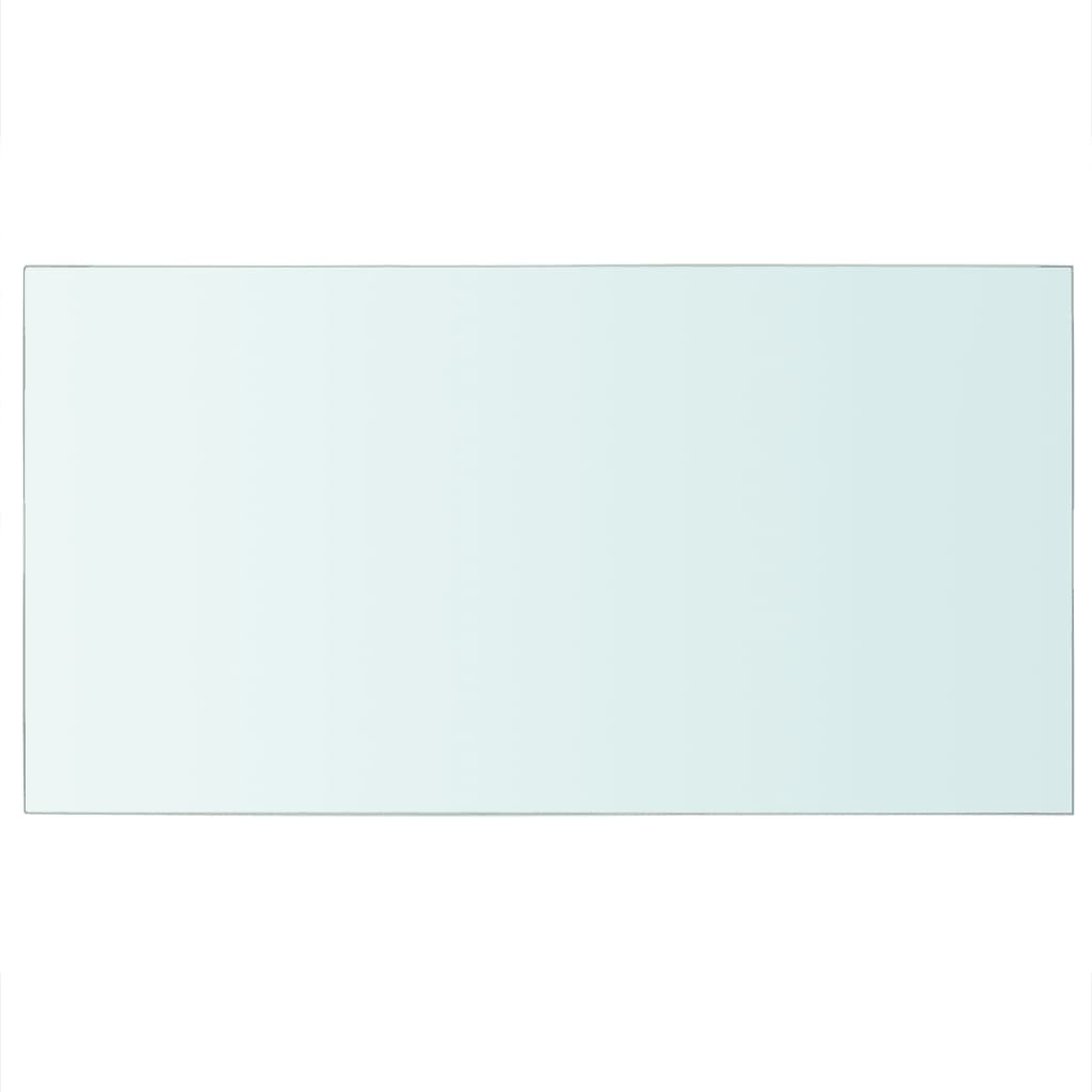Mensola in Vetro Trasparente 40x25 cm - homemem39