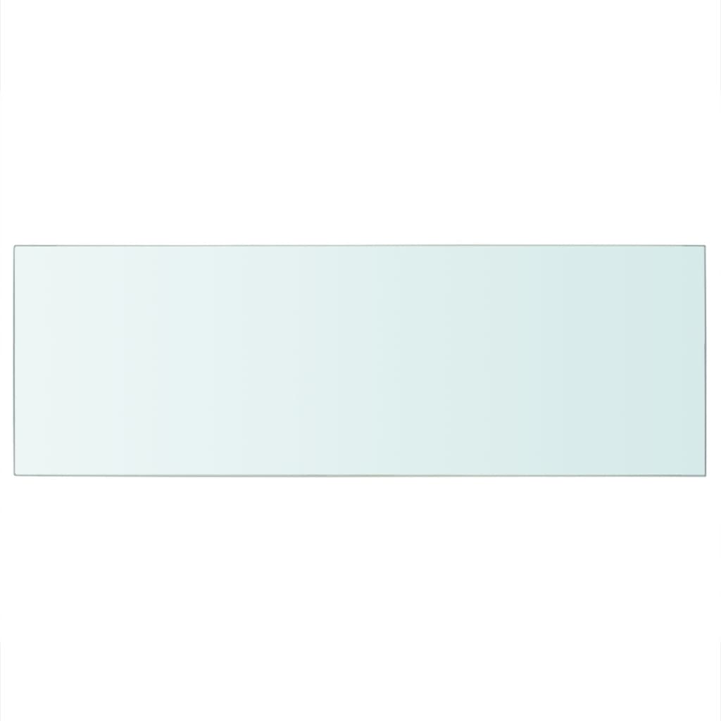 Mensola in Vetro Trasparente 70x25 cm - homemem39