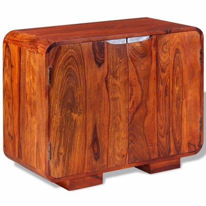 Credenza in Legno Massello di Sheesham 75x35x60 cm - homemem39