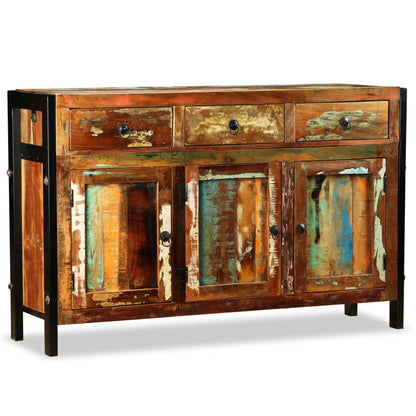 Credenza in Legno Massello di Recupero 120x35x76 cm - homemem39