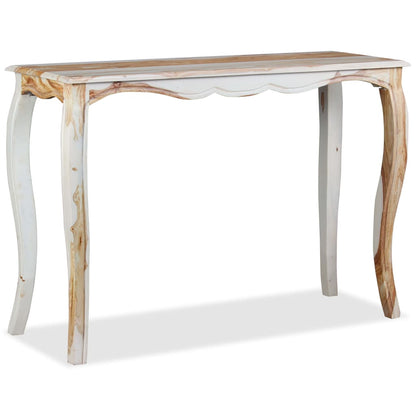 Tavolo Consolle in Legno Massello di Sheesham 110x40x76 cm - homemem39