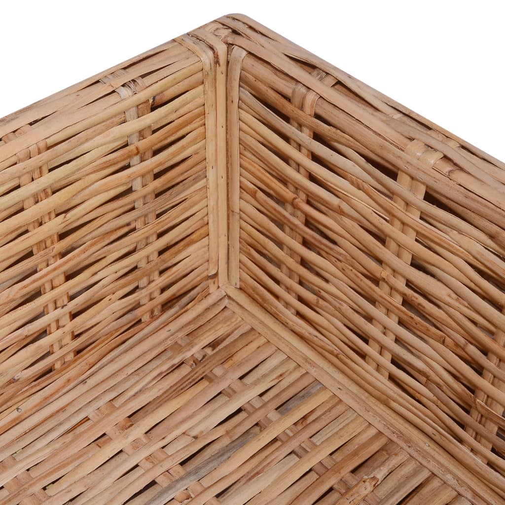 Set Divano 27 pz in Rattan Naturale - homemem39