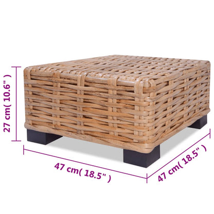 Set Divano 16 pz in Rattan Naturale - homemem39