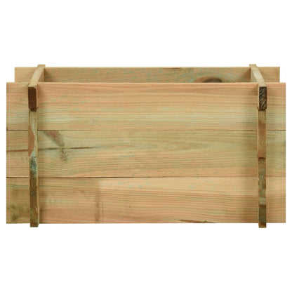 Fioriera Giardino Letto Vegetale Legno Pino Impregnato 40 cm - homemem39