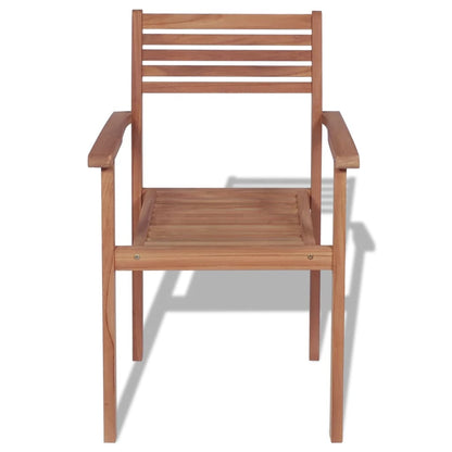 Set da Pranzo da Giardino 7 pz in Legno Massello di Teak - homemem39