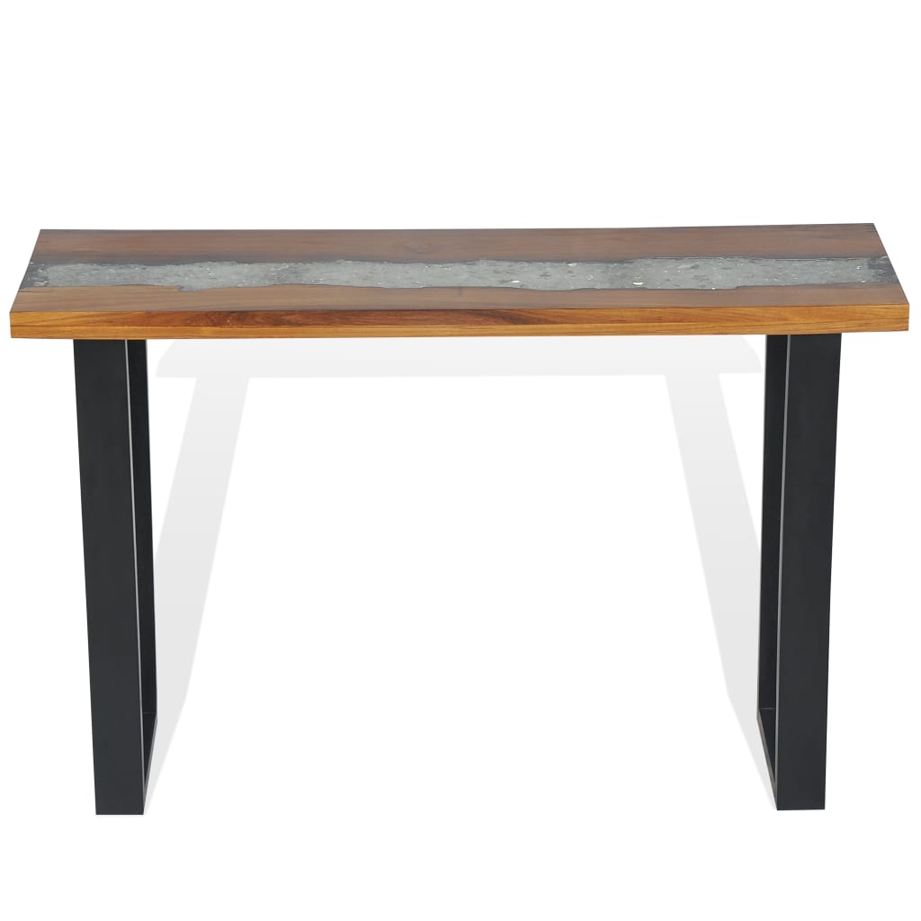 Tavolo Consolle in Teak 100x35x75 cm - homemem39