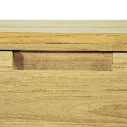 Tavolo Consolle 120x35x76 cm in Legno Massello di Teak - homemem39