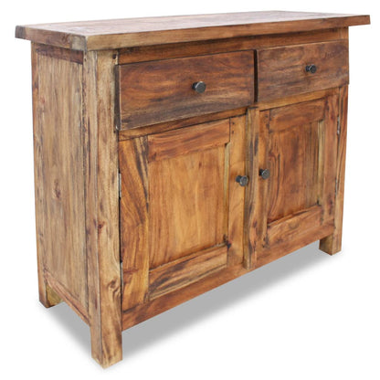 Credenza in Legno Massello di Recupero 75x30x65 cm - homemem39