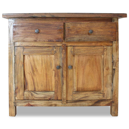 Credenza in Legno Massello di Recupero 75x30x65 cm - homemem39