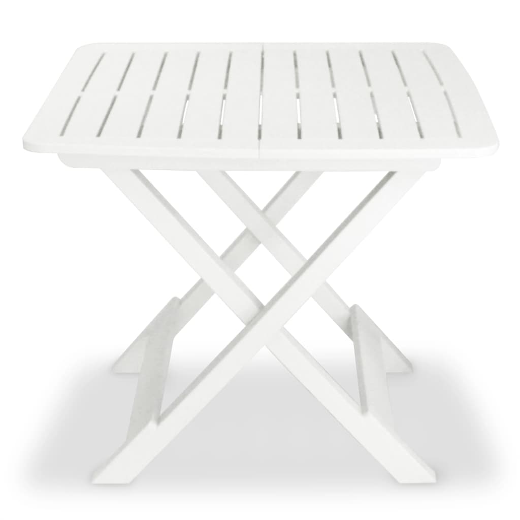 Set da Bistrot 3 pz in Plastica Bianco - homemem39