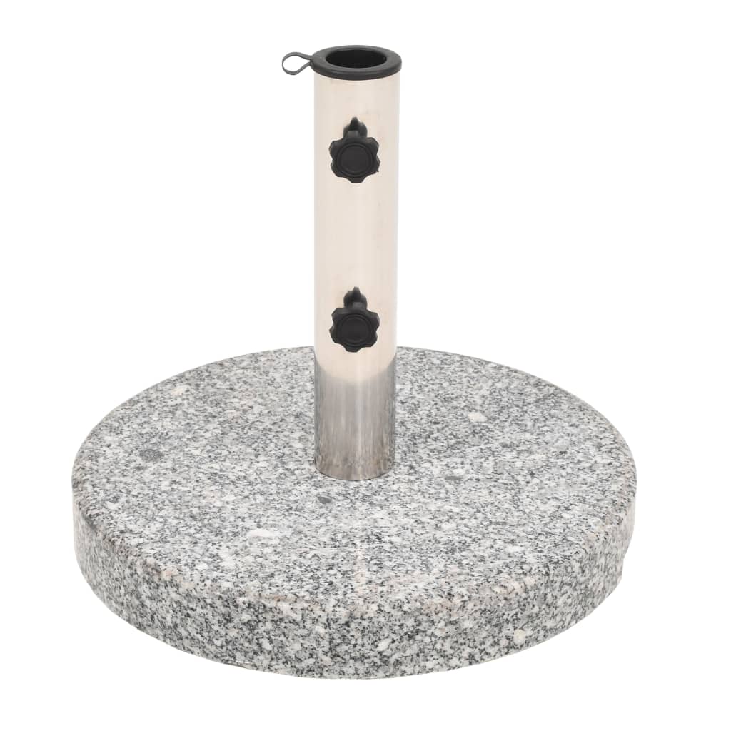 Base per Parasole in Granito Rotonda 20 kg - homemem39