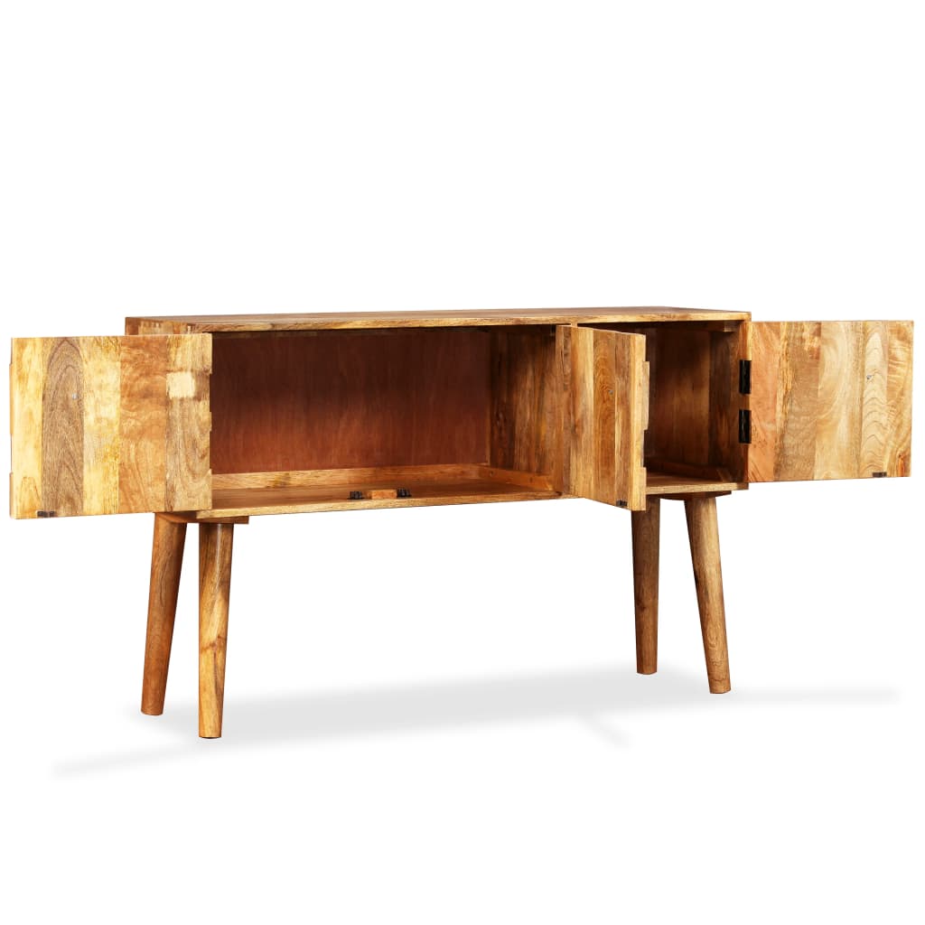 Credenza in Legno Massello di Mango 118x35x75 cm - homemem39