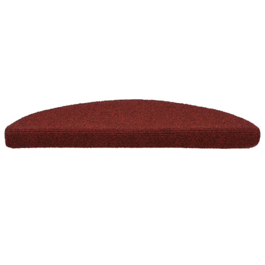 Tappetini Autoadesivi per Scale 15 pz 56x17x3 cm Rosso - homemem39