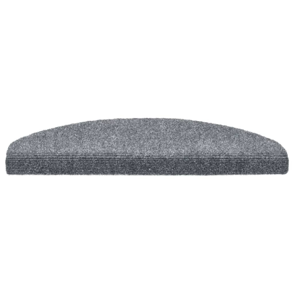 Tappetini Autoadesivi per Scale 15 pz 65x21x4 cm Grigio Chiaro - homemem39