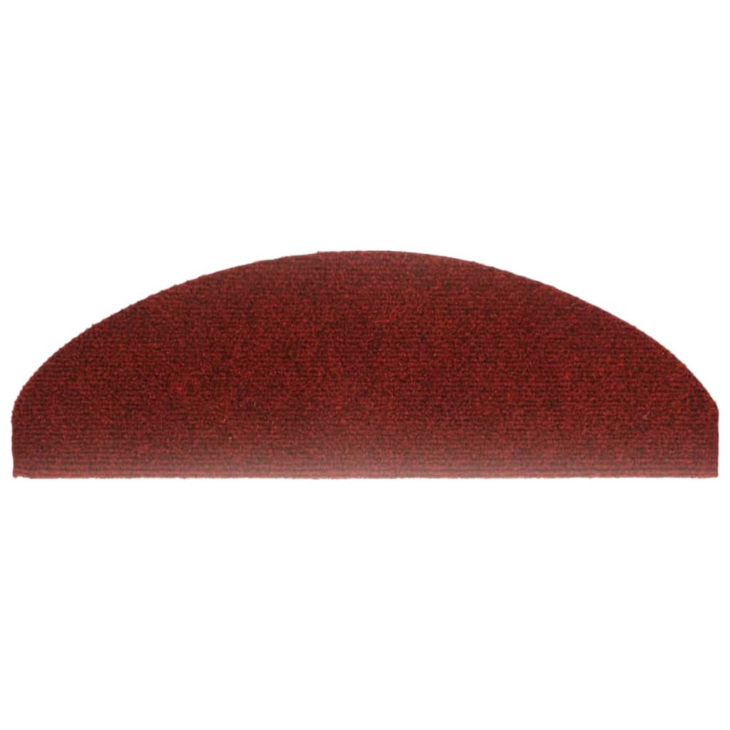 Tappetini Autoadesivi per Scale 15 pz 65x21x4 cm Rosso - homemem39