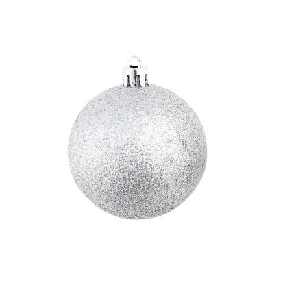 Set Palline di Natale 100 pz 3/4/6 cm Argento - homemem39