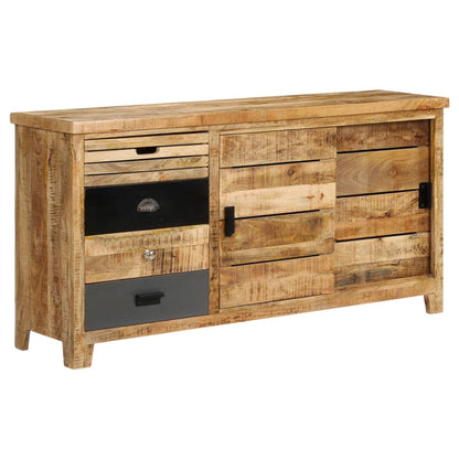 Credenza in Legno Massello di Mango 160x40x80 cm - homemem39