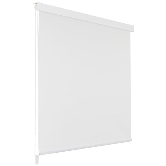 Tenda a Rullo per Doccia 140x240 cm Bianco - homemem39