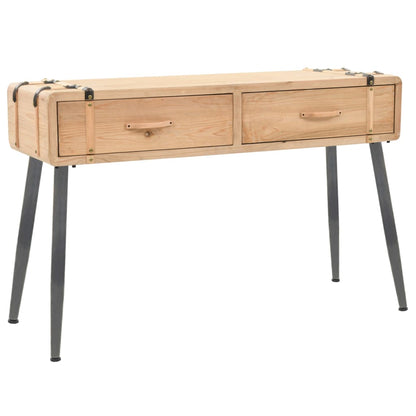 Tavolo Consolle in Legno Massello di Abete 115x40,5x76 cm - homemem39