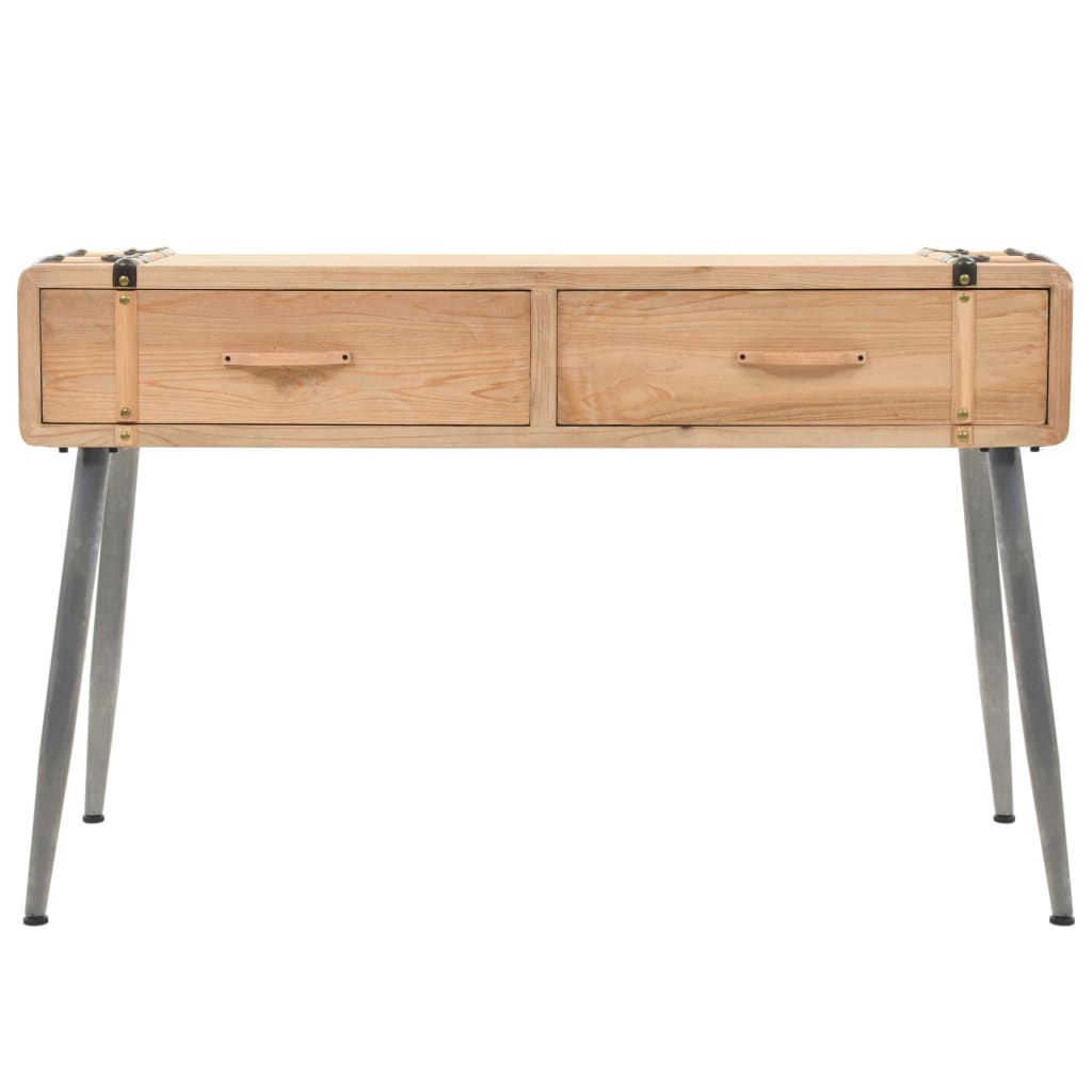 Tavolo Consolle in Legno Massello di Abete 115x40,5x76 cm - homemem39