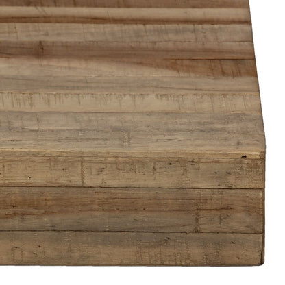 Tavolo Consolle in Legno di Teak Rigenerato 120x35x81 cm - homemem39