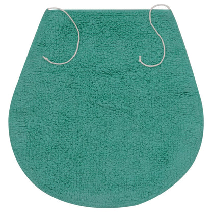 Set Tappetini per Bagno 3 pz in Tessuto Turchese - homemem39