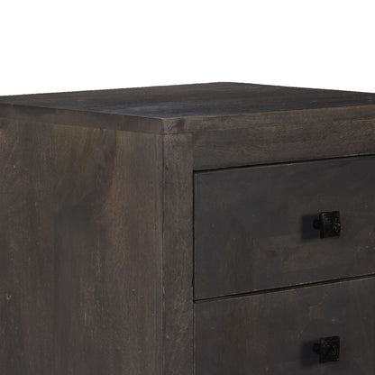 Credenza in Legno Massello di Mango 40x40x91 cm - homemem39