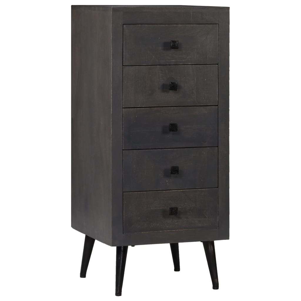 Credenza in Legno Massello di Mango 40x40x91 cm - homemem39