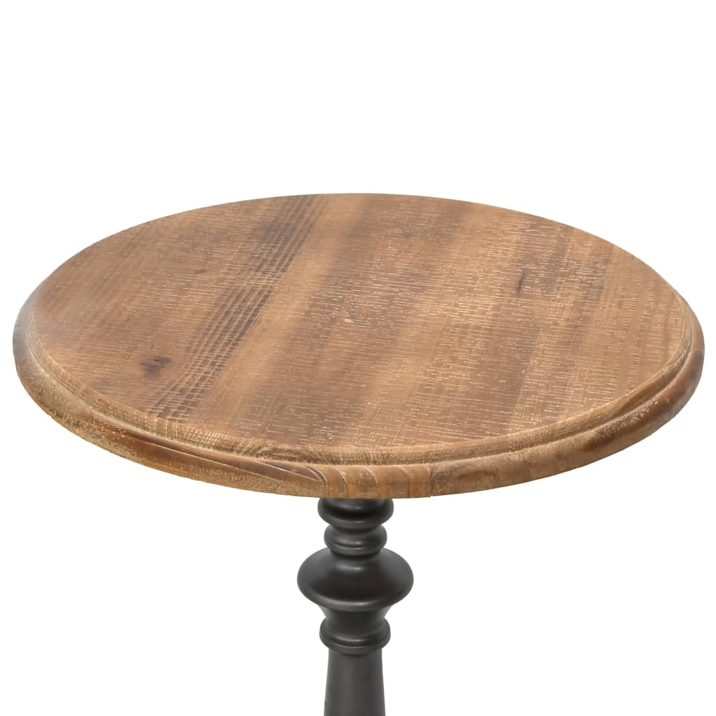 Tavolino da Salotto in Massello di Abete 40x64cm Marrone - homemem39
