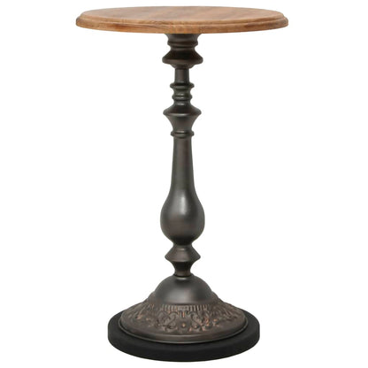 Tavolino da Salotto in Massello di Abete 40x64cm Marrone - homemem39