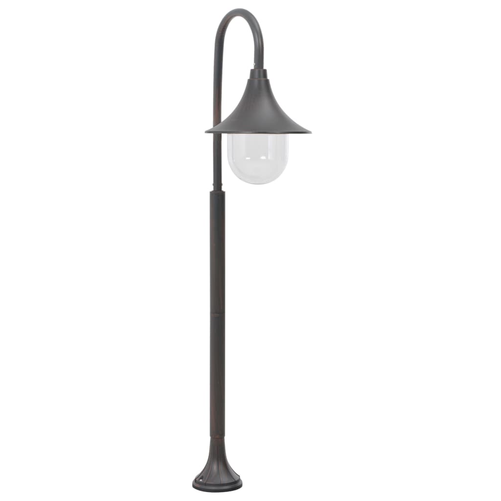 Lampione da Giardino E27 120 cm in Alluminio Bronzo - homemem39