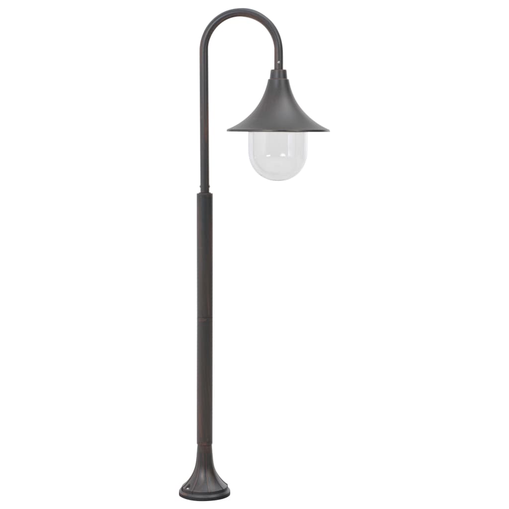 Lampione da Giardino E27 120 cm in Alluminio Bronzo - homemem39