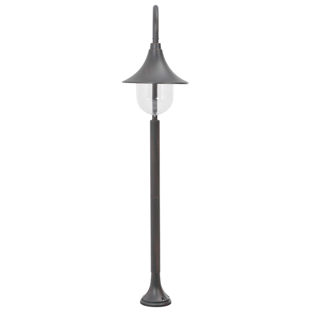 Lampione da Giardino E27 120 cm in Alluminio Bronzo - homemem39