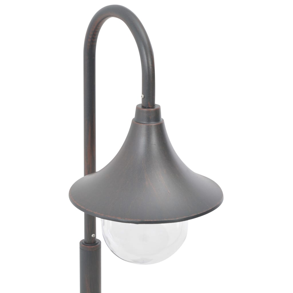 Lampione da Giardino E27 120 cm in Alluminio Bronzo - homemem39