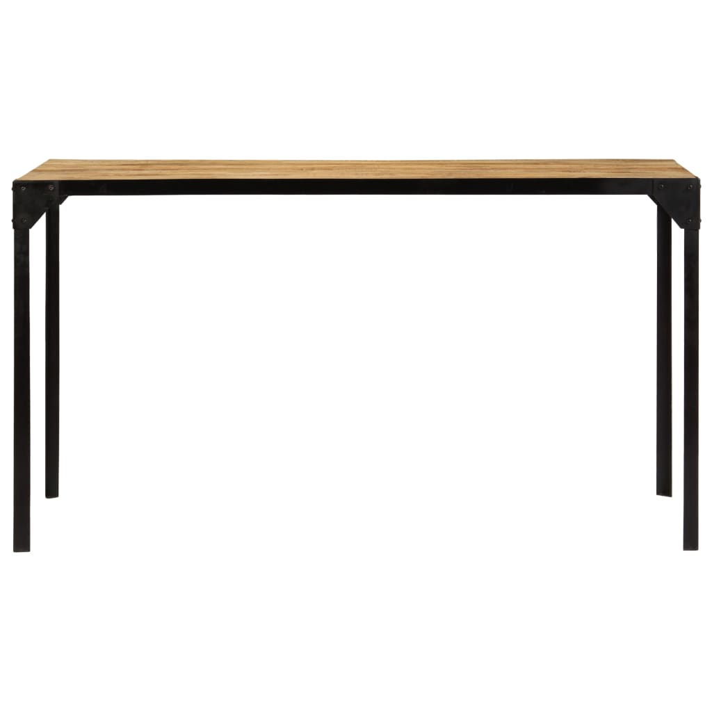 Tavolo da Pranzo 140x80x76 cm in Legno Massello di Mango - homemem39