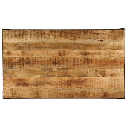 Tavolo da Pranzo 140x80x76 cm in Legno Massello di Mango - homemem39