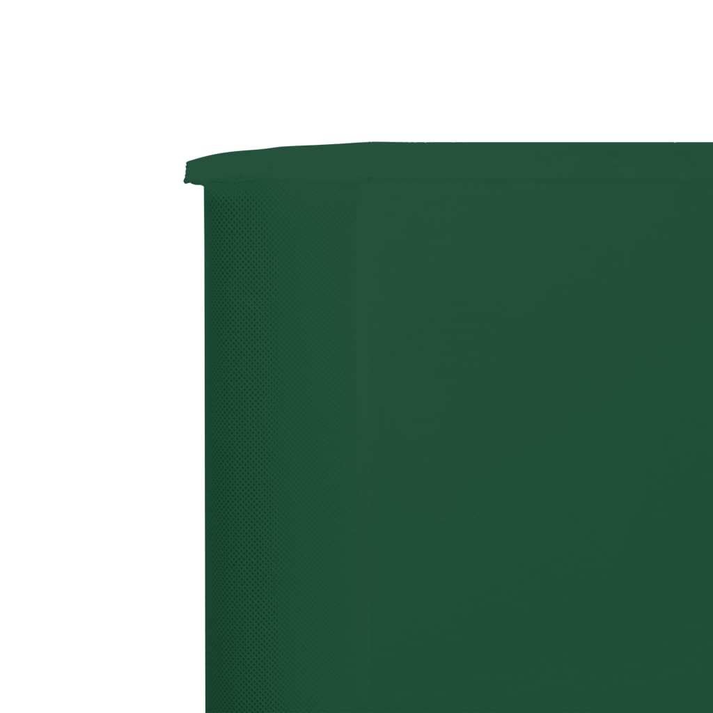 Paravento a 6 Pannelli in Tessuto 800x80cm Verde - homemem39