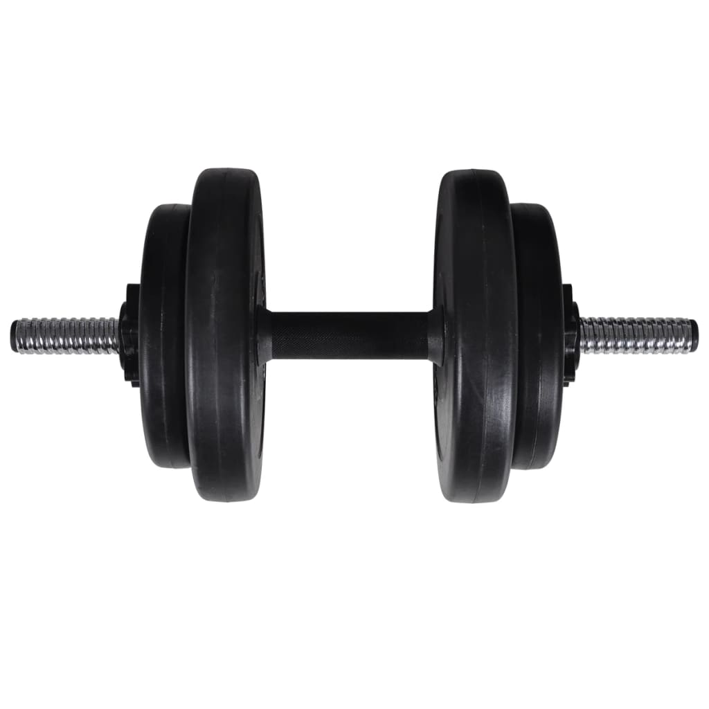 Stazione per Squat con Bilanciere e Set di Manubri da 60,5 kg - homemem39