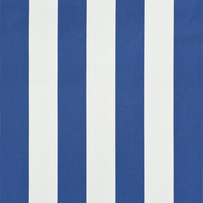 Tenda da Sole Retrattile 200x150 cm Blu e Bianco - homemem39