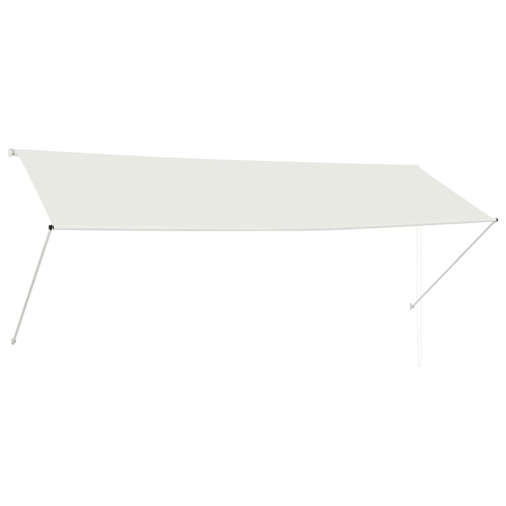 Tenda da Sole Retrattile 350x150 cm Crema - homemem39